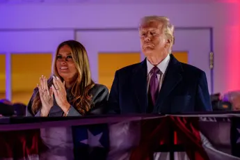 Melania und Donald Trump heute präsident usa