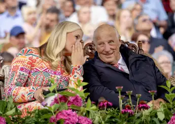 Mette-Marit und König Harald