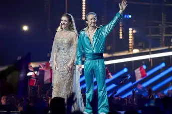 Michael Ostrowski mit Victoria Swarovski