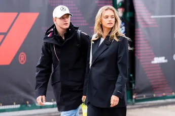 Mick Schumacher und Laila Hasanovic 2024