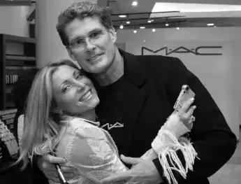 Pamela Bach und David Hasselhoff