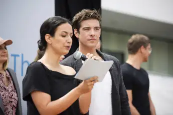 „In aller Freundschaft - Die jungen Ärzte“: Philipp Danne und Sanam Afrashteh