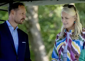 Prinz Haakon und Prinzessin Mette-Marit