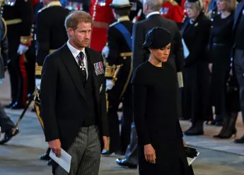 Prinz Harry und Herzogin Meghan queen beerdigung