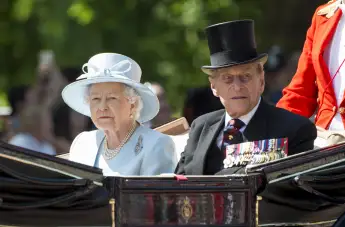 Prinz Philip und Königin Elisabeth