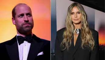 Prinz William und Heidi Klum