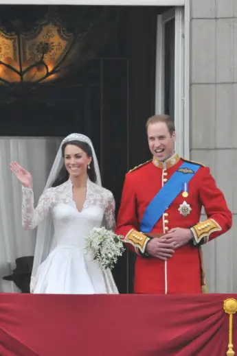 prinzessin kate prinz william hochzeit hochzeitstag foto
