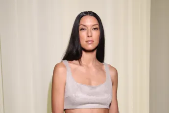 rebecca mir netzkleid haut cannes unterwäsche freizügig look