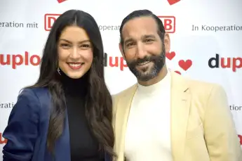 Rebecca Mir und Massimo Sinató haben eine Familie gegründet
