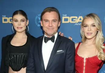 Ricky Schroder mit seinen Töchtern Cambrie und Faith