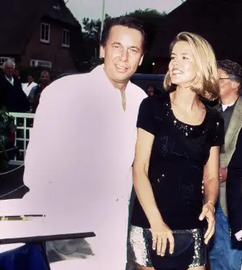 Roland Kaiser und Anja Schüte