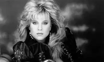 Samantha Fox im Jahr 1984.