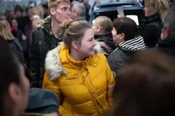 Sarafina Wollny und Peter