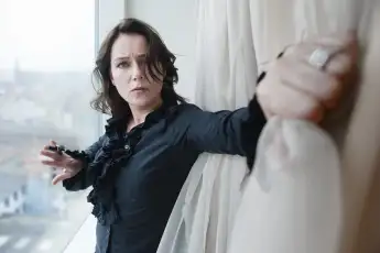 Sidse Babett Knudsen spielt in der Serie Borgen mit