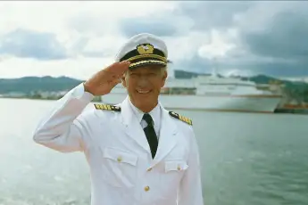 Siegfried Rauch als „Jakob Paulsen“ auf dem „Traumschiff“