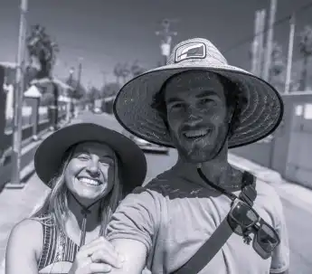 Stacey Tourout und Matthew Yeomans