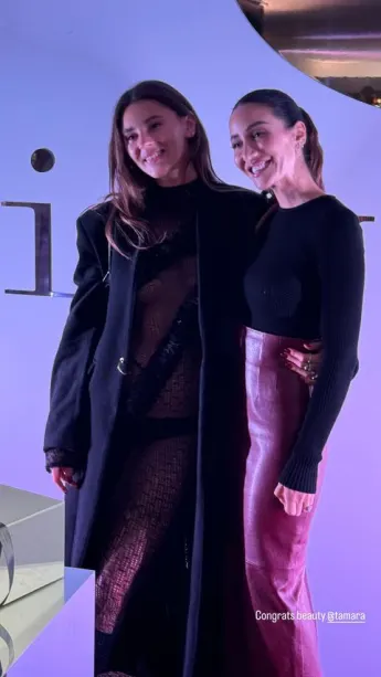 Stefanie Giesinger und Tamara Kalinic heiß sexy transparent