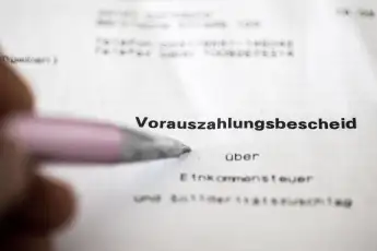 Steuer-Vorauszahlung: Ab 400 Euro wird es relevant.