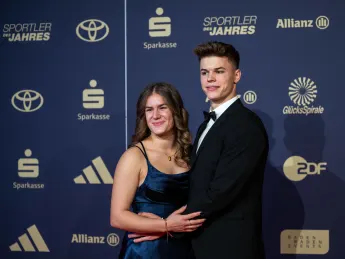 Taliso Engel und seine Freundin Kim