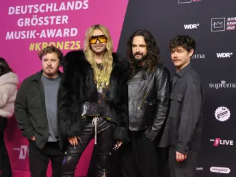 Tokio Hotel om Dezember 2025.