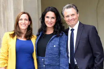 Ulrike Frank, Mariella Ahrens und Wolfgang Bahro