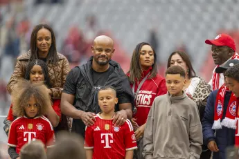 Vincent Kompany und Familie
