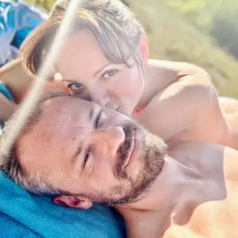 Viola Wedekind und Sven Waasner