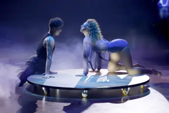 Anna Ermakova und Tänzer Valentin Lusin „Let's Dance“