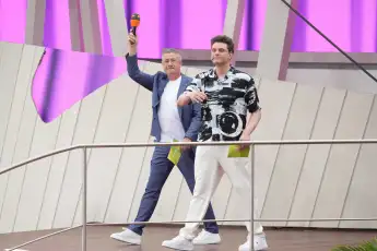 "Fernsehgarten"-Folge mit Joachim Llambi und Lutz van der Horst 2025 moderatoren