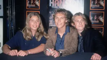 "Hanson": Zac, Isaac, Taylor Hanson 2000