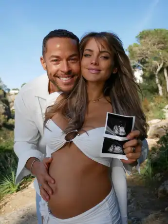 Andrej Mangold und Annika Jung erwarten ein Baby.