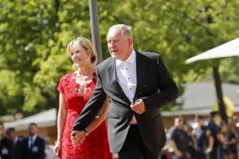 Ann-Kathrin Kramer und Harald Krassnitzer bei der Eröffnung der Richard-Wagner-Festspiele am 25. Juli 2019