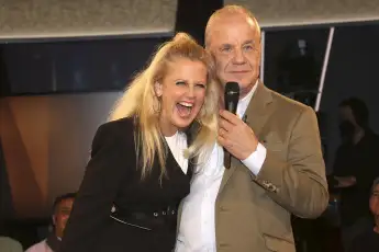 Barbara Schöneberger und Hubertus Meyer-Burckhardt