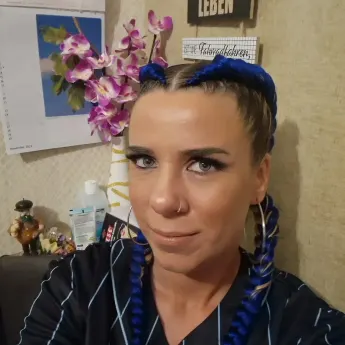 Daniela von den "Trucker Babes"