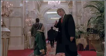 Donald Trump in dem Film „Kevin allein in New York“ 1992