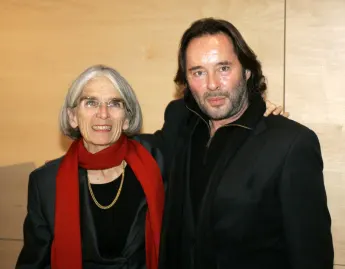 DonnaLeon EIN VENEZIANISCHER ABEND Berlin Donna Leon und Uwe Kockisch bei EIN VENEZIANISCHER ABEND