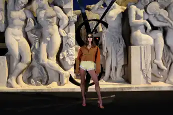 Hailey Bieber Paris Fashion Week 2025