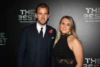 Harry Kane und Katie Goodland bei den The Best FIFA Football Awards am 23. Oktober 2017