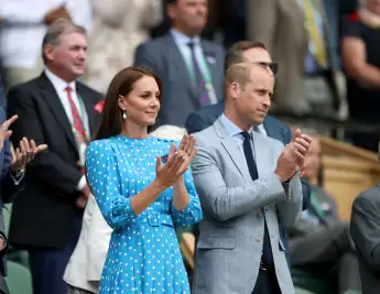Herzogin Kate und Prinz William bei Wimbledon am 5. Juli 2022