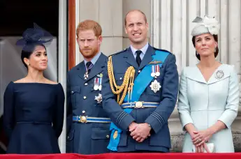 Herzogin Meghan, Prinz Harry, Prinz William, Herzogin Kate