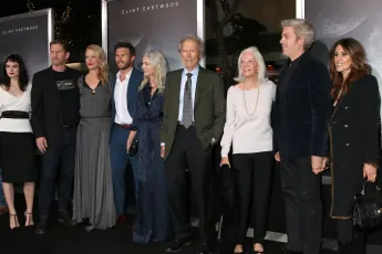 Clint Eastwood und Familie