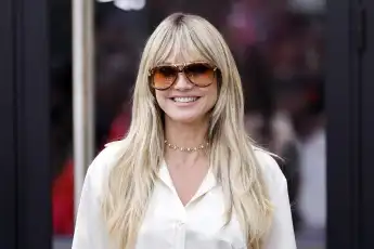 Heidi Klum bei der Eröffnung des „L’Oréal Paris" Pop-up-Store auf der Königsallee in Düsseldorf.