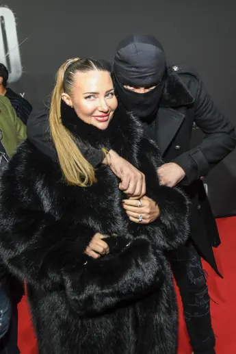 Nina Anhan und Haftbefehl (Aykut Anhan)