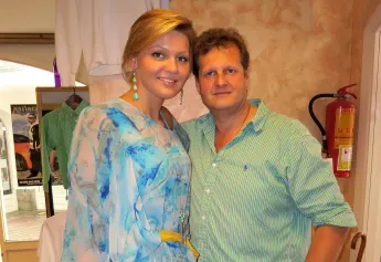 Jennifer Matthias und Jens Büchner im Jahr 2012