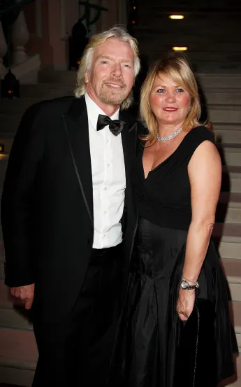 Richard Branson und seine Frau Joan
