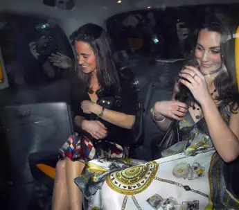 Pippa und Kate Middleton nach einer Party-Nacht