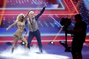 Kathrin Menzinger und Roland Trettl bei "Let's Dance"