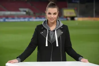 Laura Wontorra im Jahr 2014