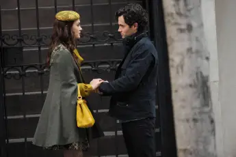 Leighton Meester und Penn Badgley gossip girl