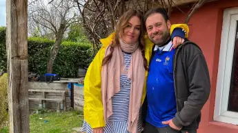 „Ab ins Beet!“-Stars Maren und Claus zusammen auf einem Foto, das sie bei Instagram gepostet haben